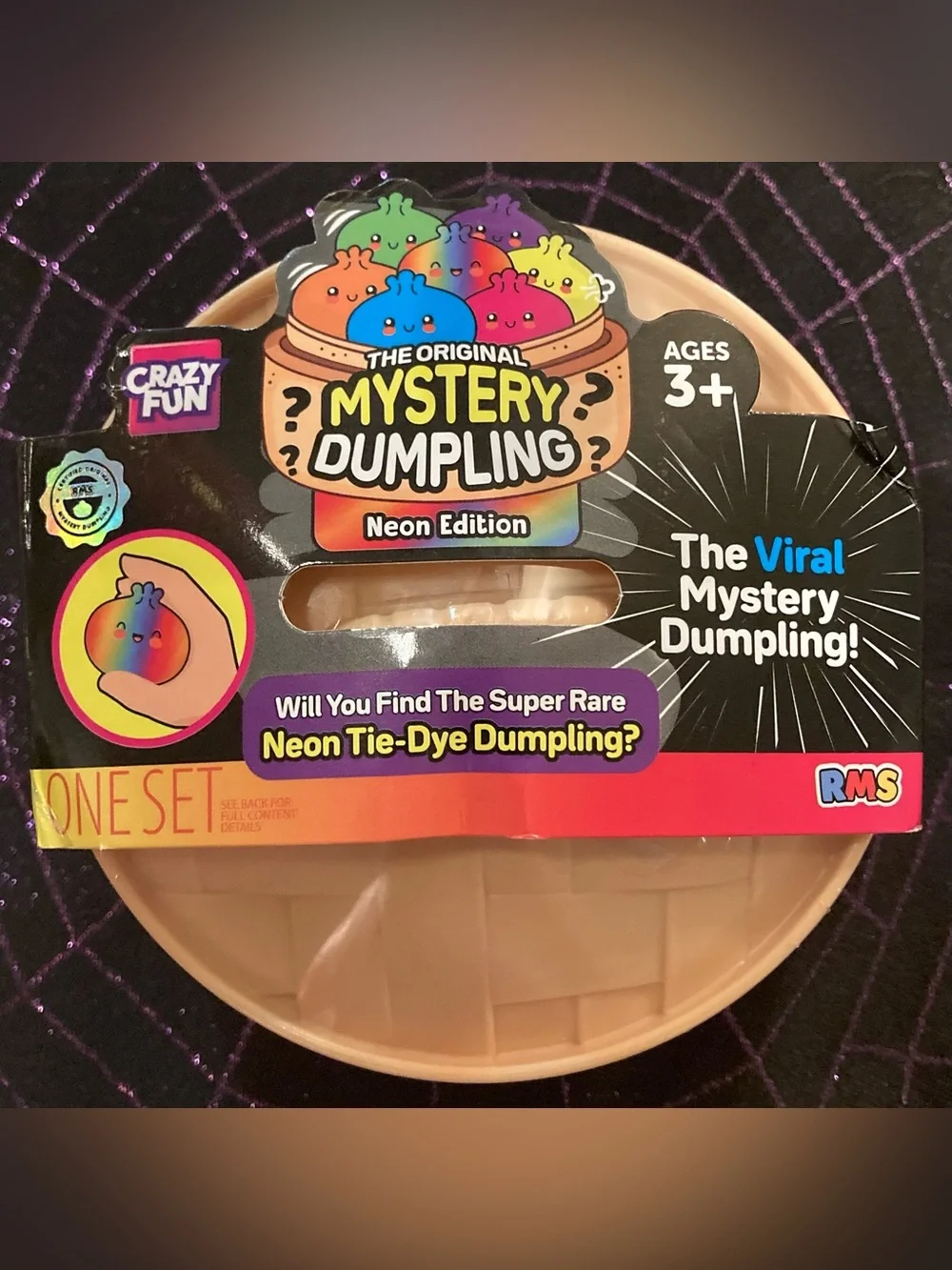 Unopened Neon Tie-Dye Mystery Dumpling RMS
